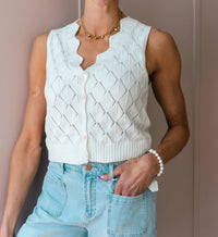 Sage The Label - CONCH SWEATER VEST