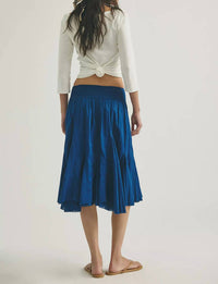 Free People - Embroidered Midi Skirt