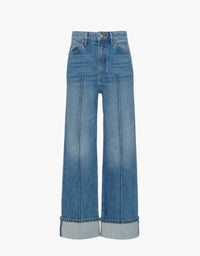 Ulla Johnson - Genevieve Stretch Pintuck Jeans