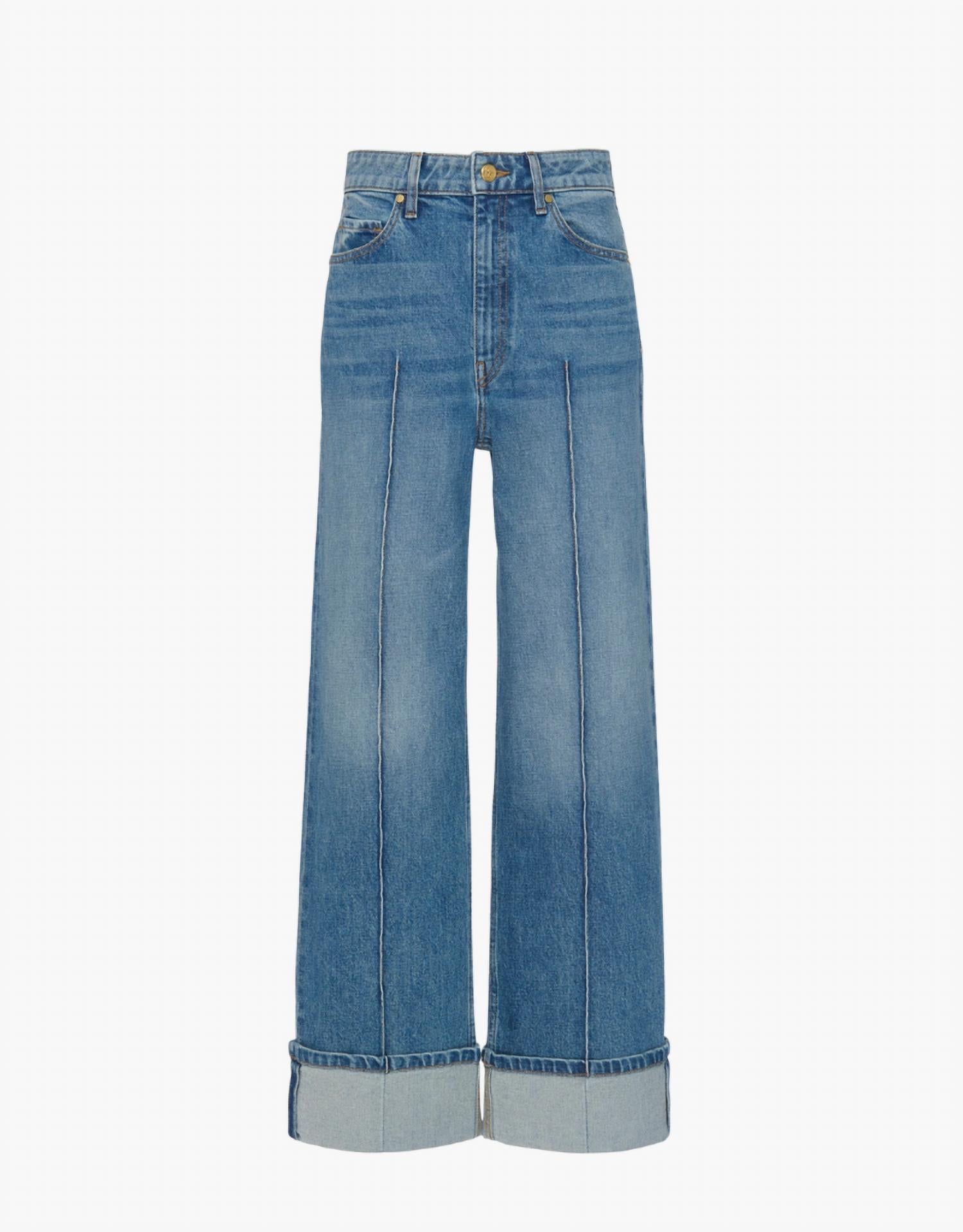 Ulla Johnson - Genevieve Stretch Pintuck Jeans