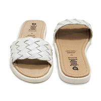 Oldsoles - Girl's Puff Leather Slides