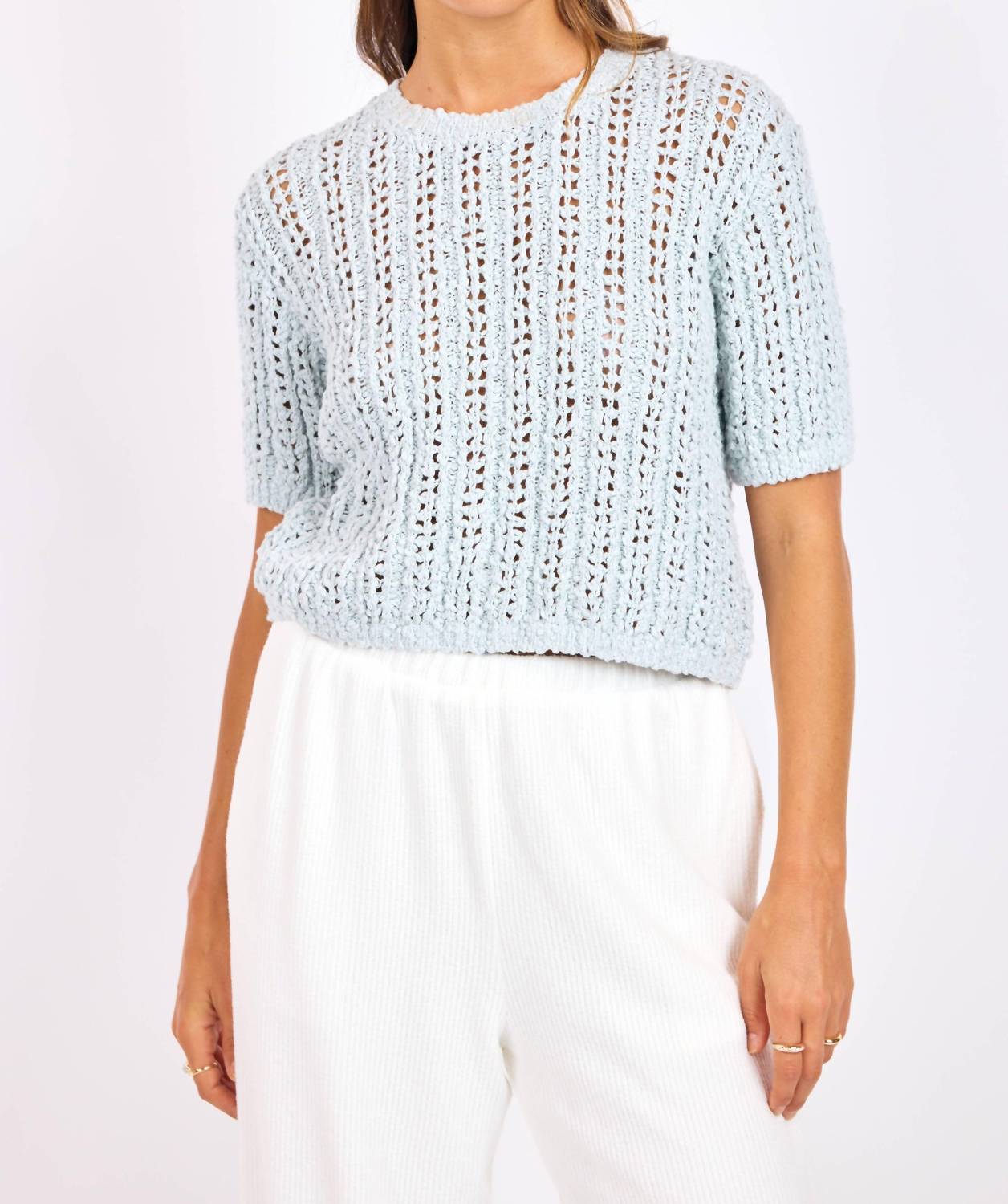 Sage The Label - Peruse Short Sleeve Sweater