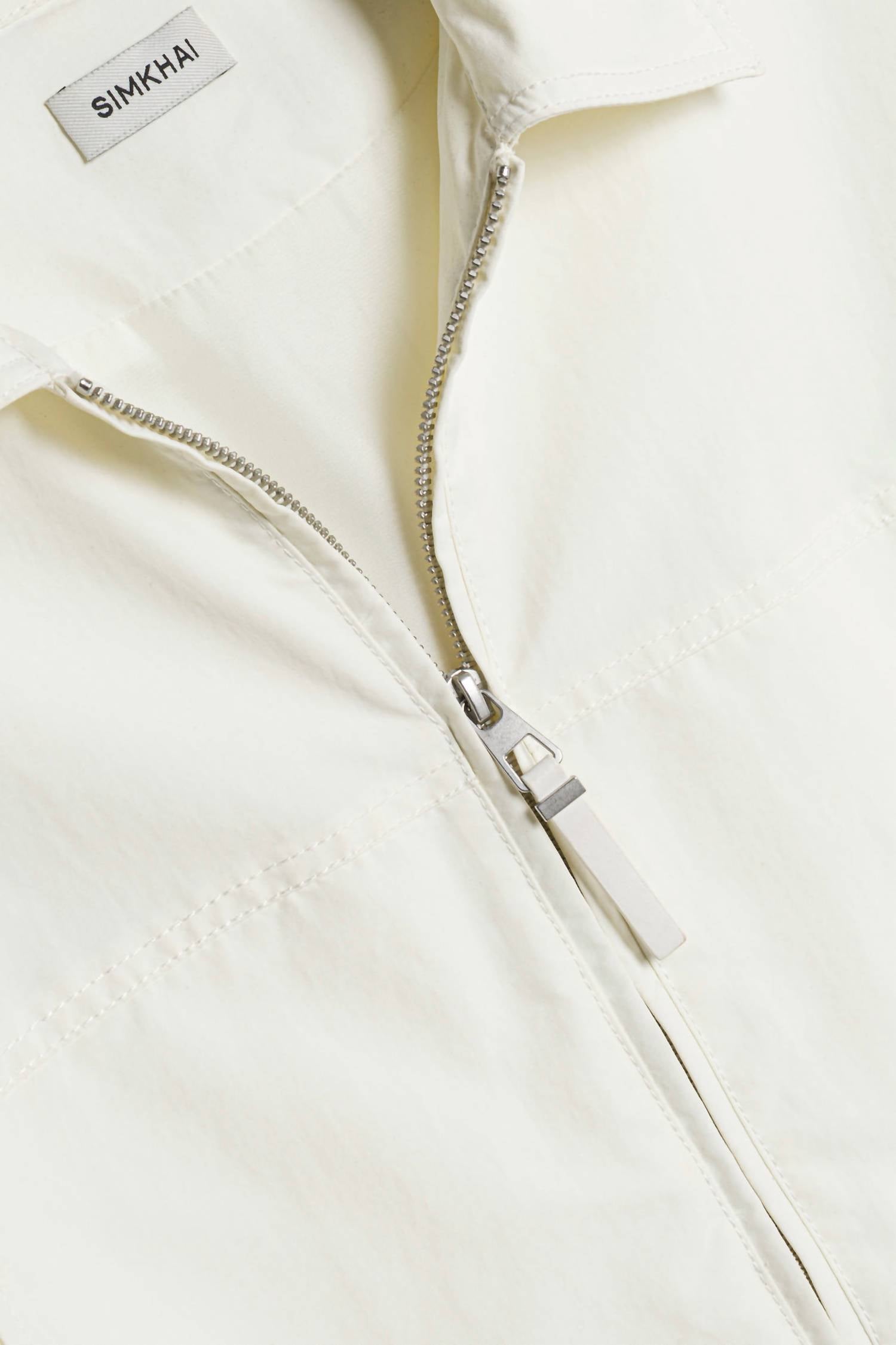 SIMKHAI Colsen Jacket in white - women's jacket - view 5