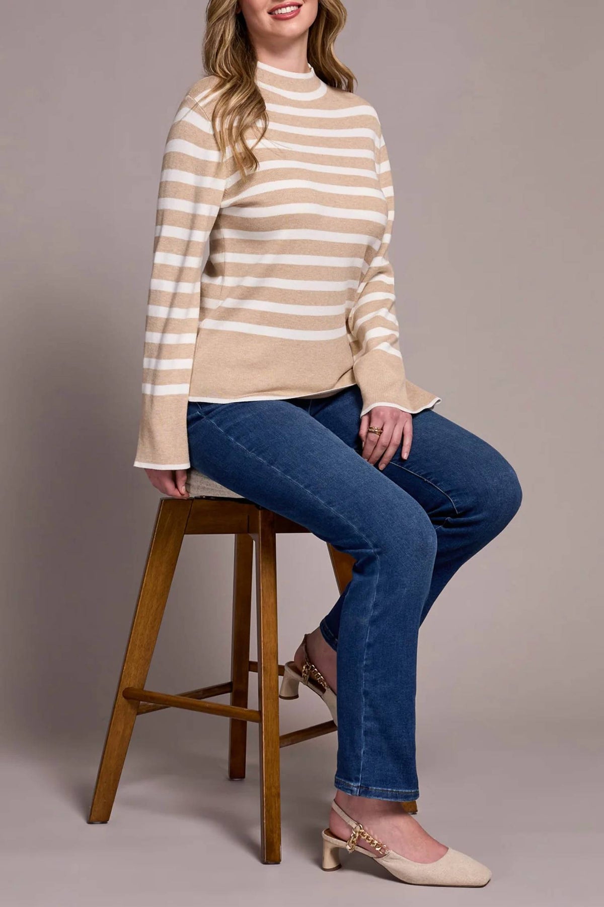 Tribal - Women's Funnel Neck Sweater