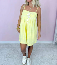Wishlist - Daisy Stripe Sky Romper