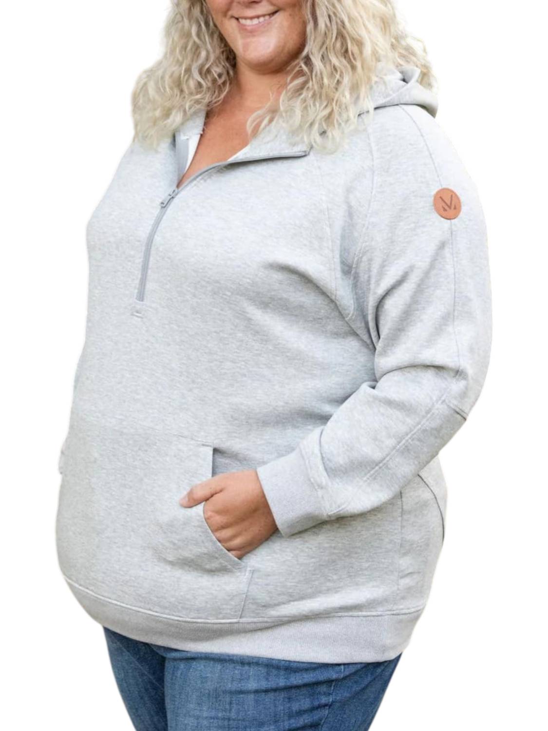 Michelle Mae - Scuba Halfzip Hoodie