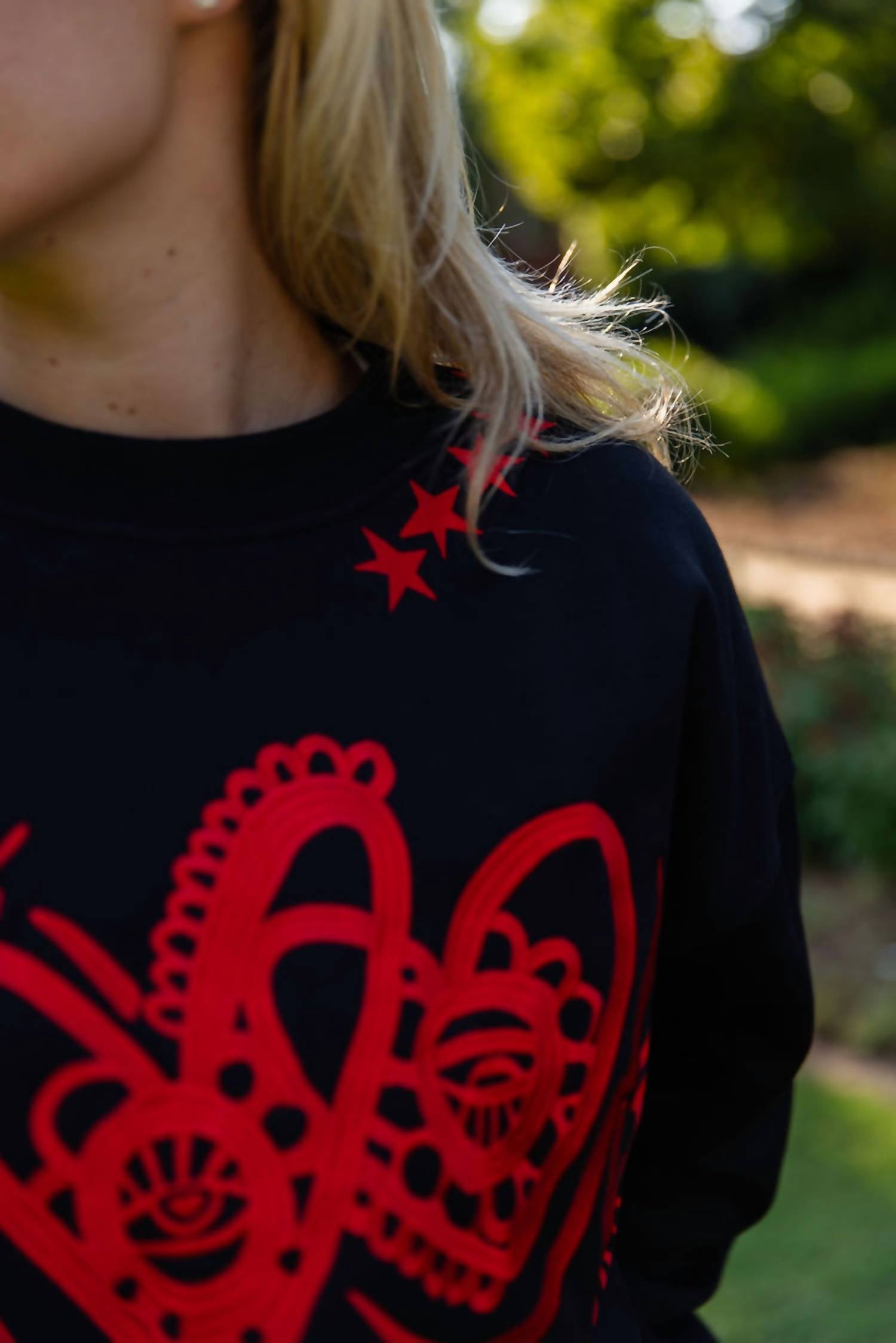 Chan Art - Woof Crewneck Top