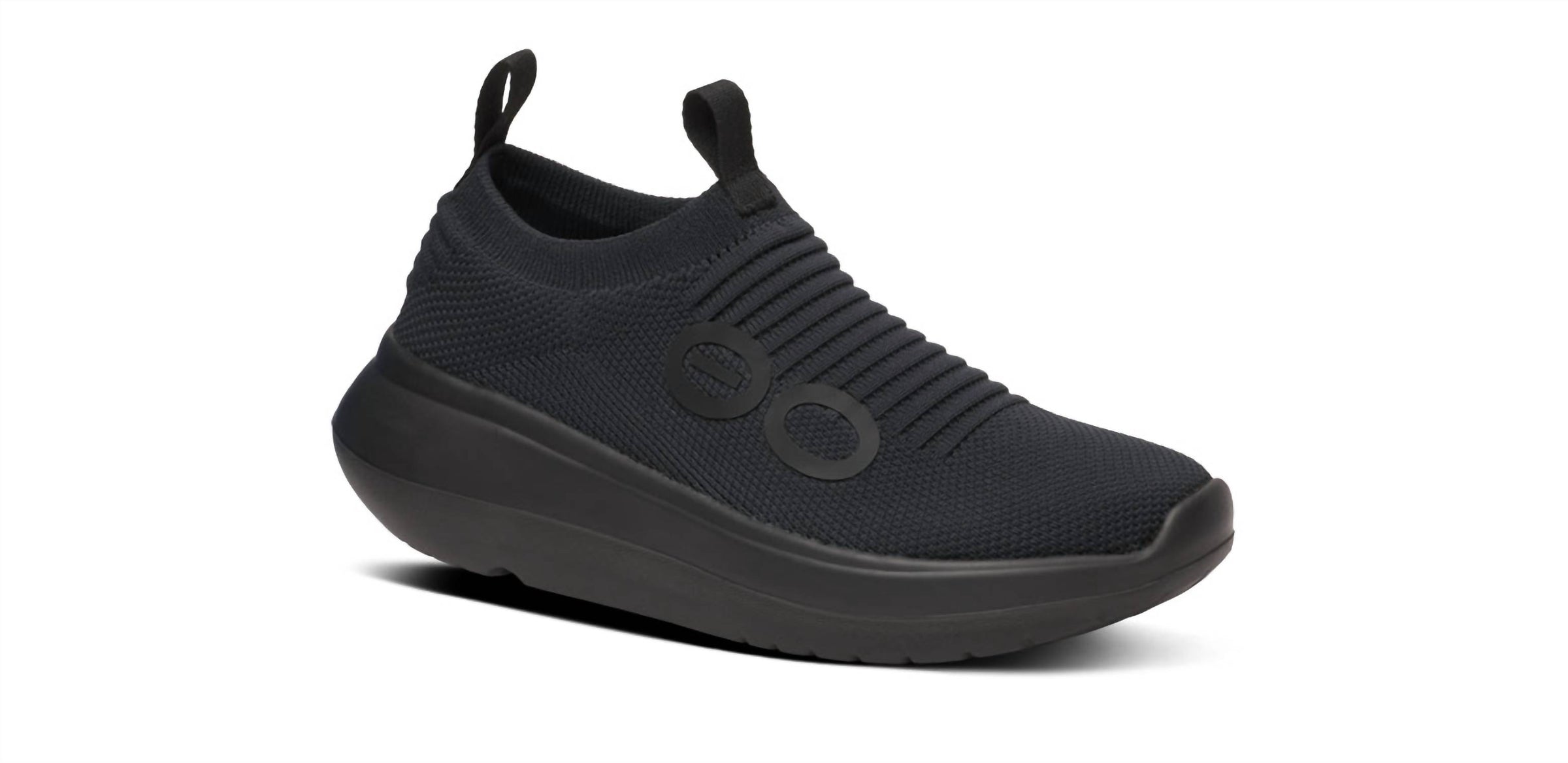OOFOS Women's Oomy Zen Slip-on Shoe in black - women's shoe