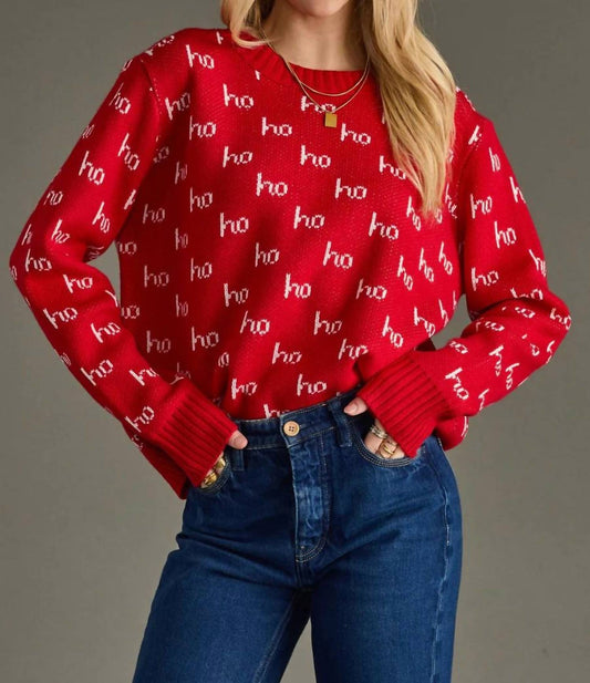 Panache - Ho Ho Ho Sweater