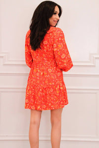 Day + Moon - Easy Breezy Floral Ruffle Dress