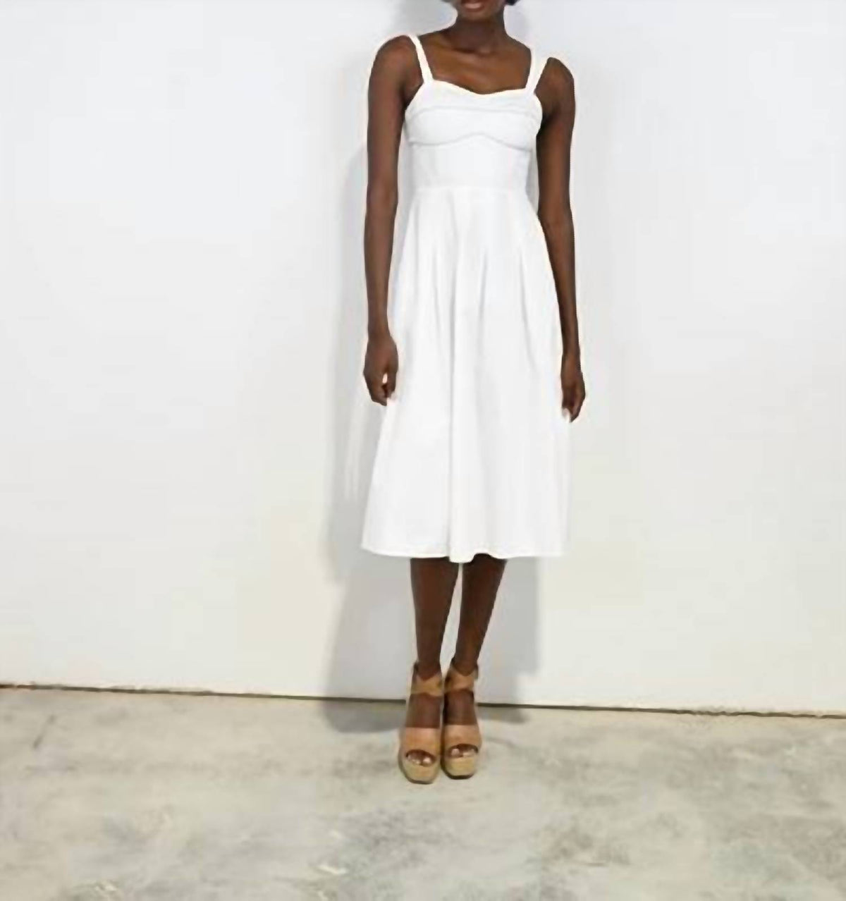 Never A Wallflower - Sweetheart Midi Dress