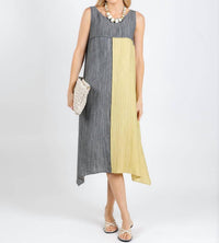 Ozai N Ku Sonia Dress in yellow - women's dress