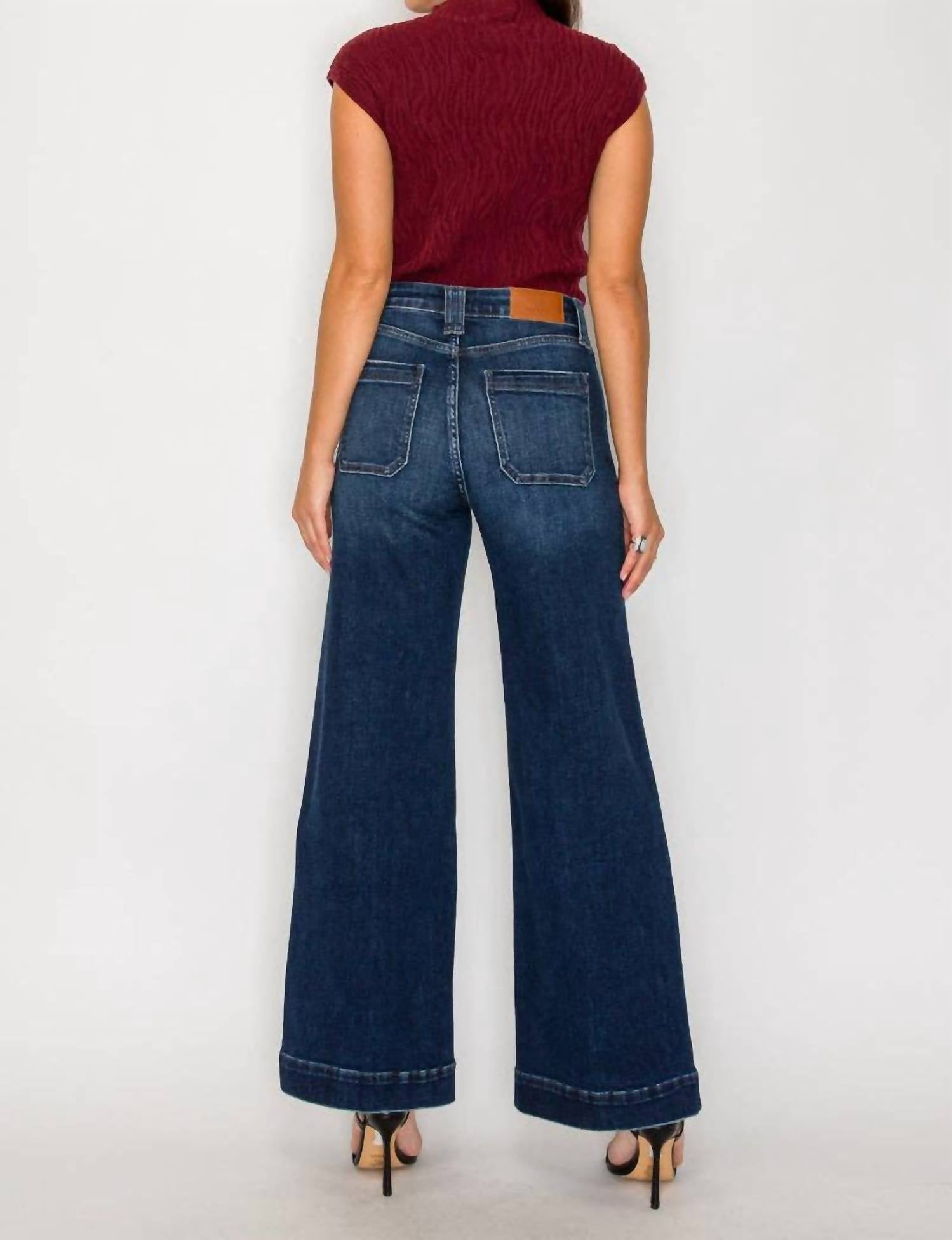 Artemis Vintage - Maren Wide Leg Trouser Jeans