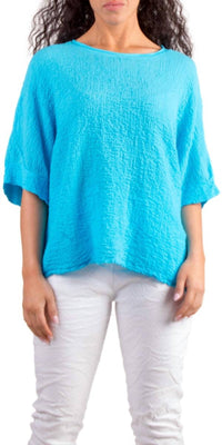 Gigi Moda - Rina Waffle Cotton Top