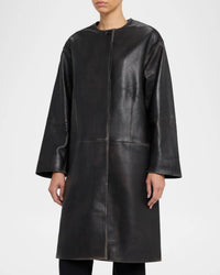 SIMKHAI Women's Autumn Long Jacket in black - women's long sleeve top