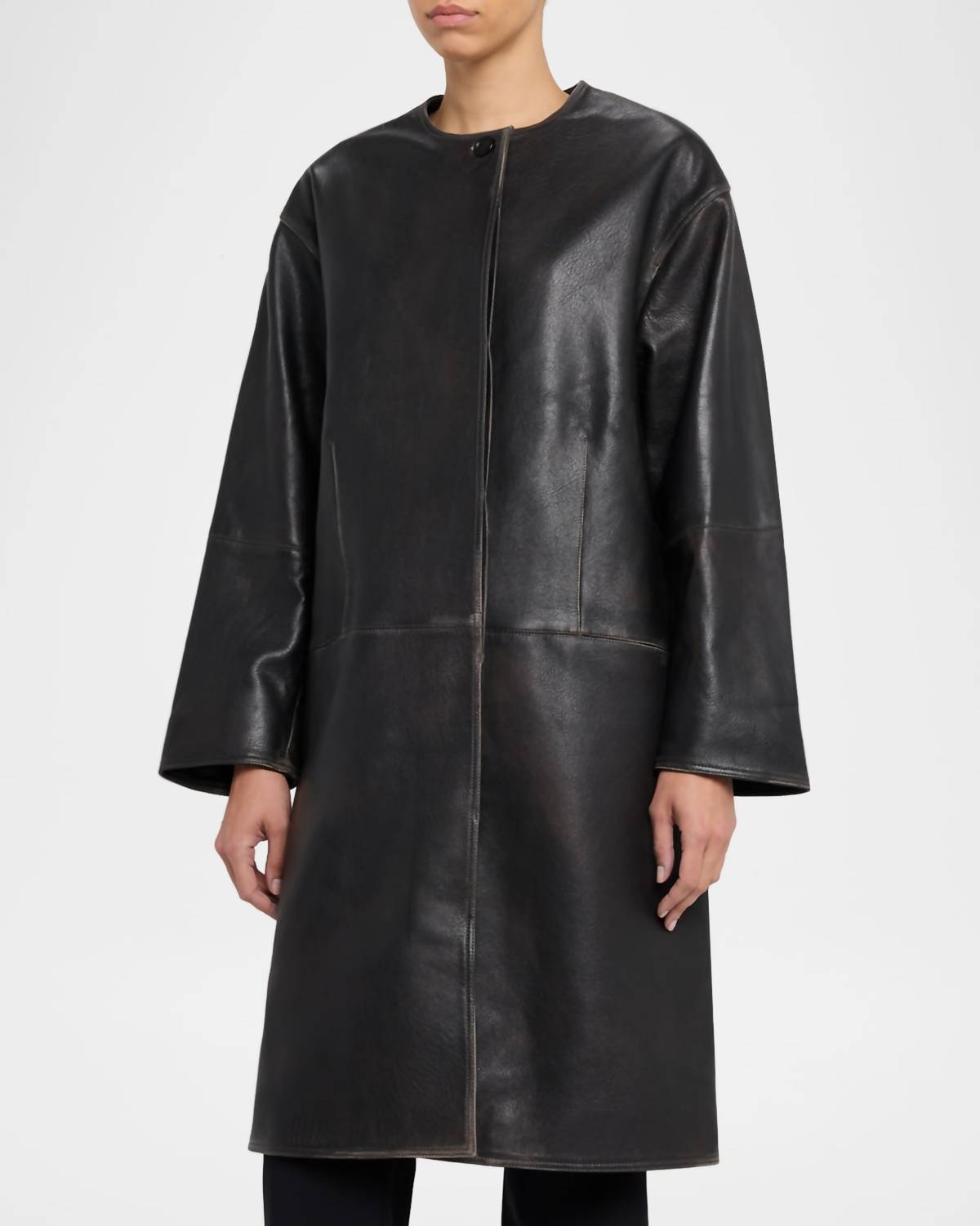 SIMKHAI Women's Autumn Long Jacket in black - women's long sleeve top