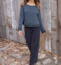 Wooden Ships - Canyon Tipped Raglan Crewneck Chunky Sweater