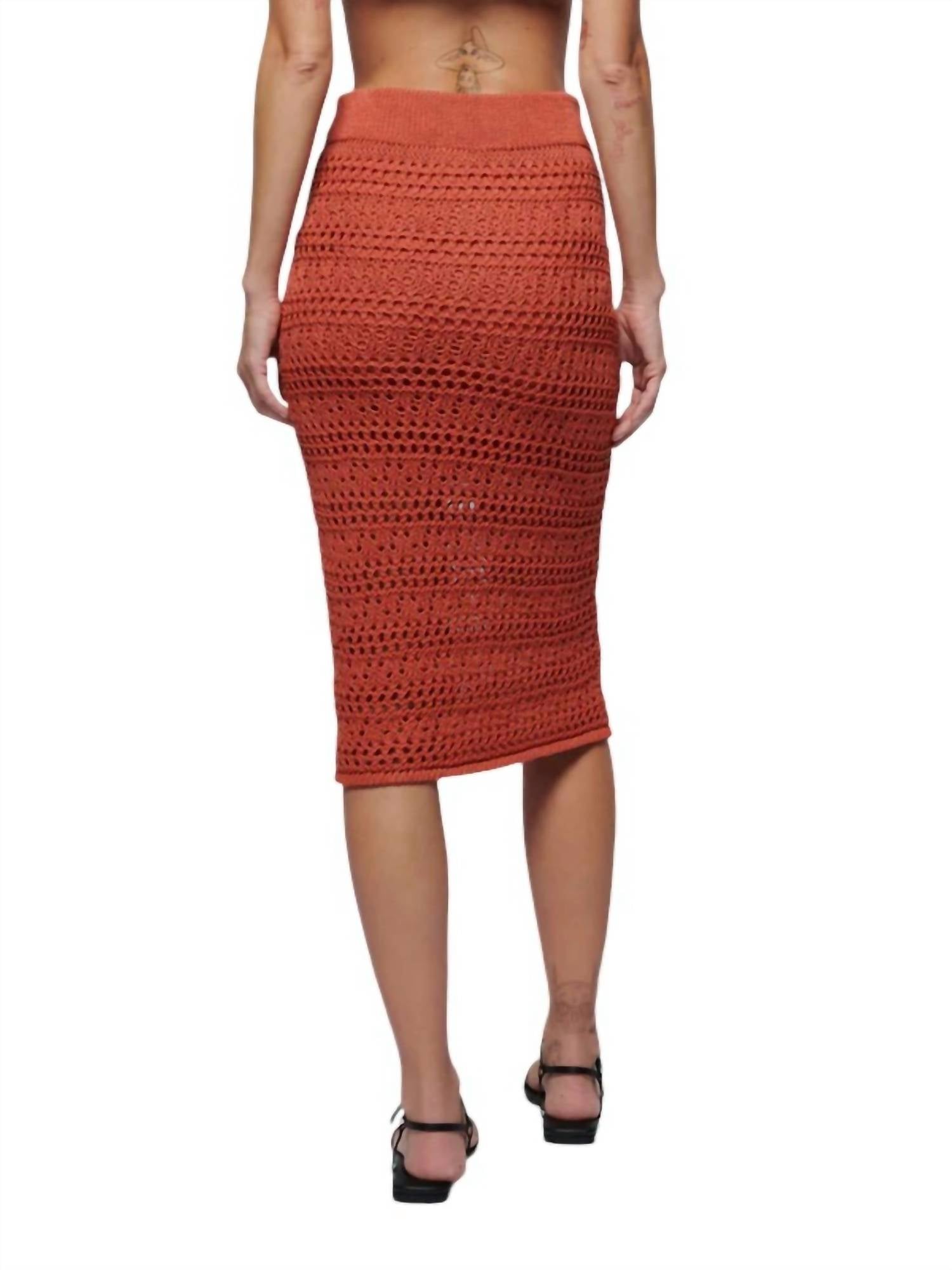 Nation Ltd - Driana Crochet Skirt