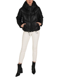 Love Token - Long Lseeve Hooded Puffer Jacket