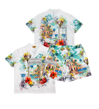 Civilized - Bon Voyage Button Down Short Set