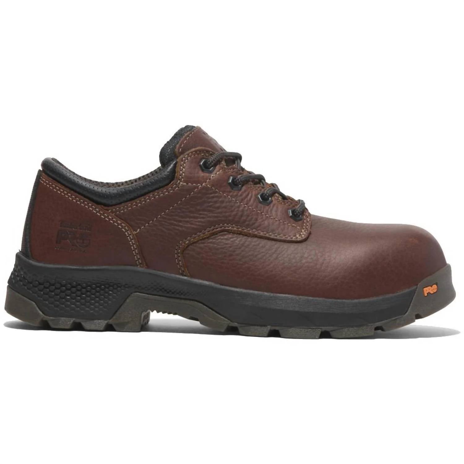 Timberland Men's Comp-toe Titan Ev Ex Oxford Anti-tatigue Work Shoe in brown - men's shoe