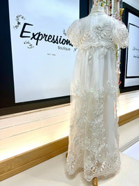 L'Pety Canar - Girl's Georgette Christening Gown