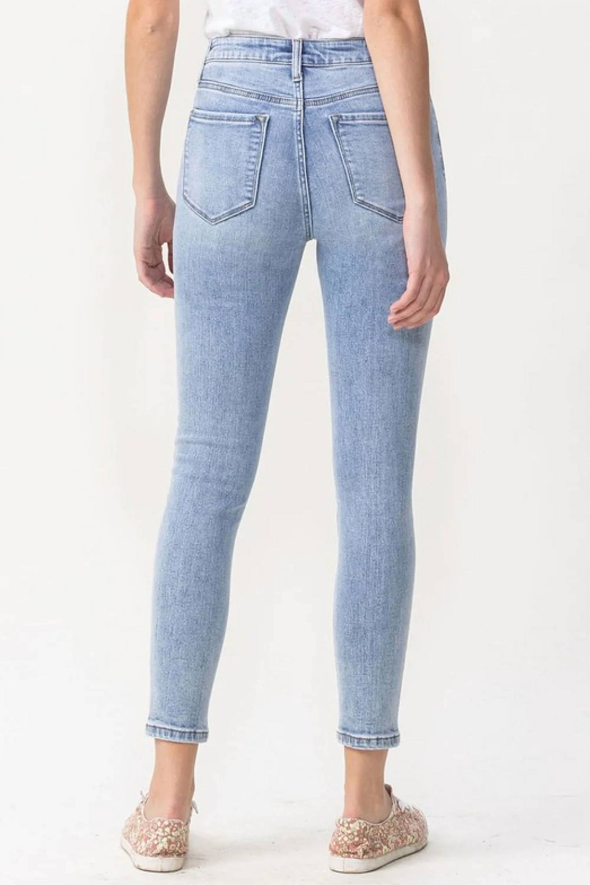 Lovervet - Talia High Rise Crop Skinny Jeans