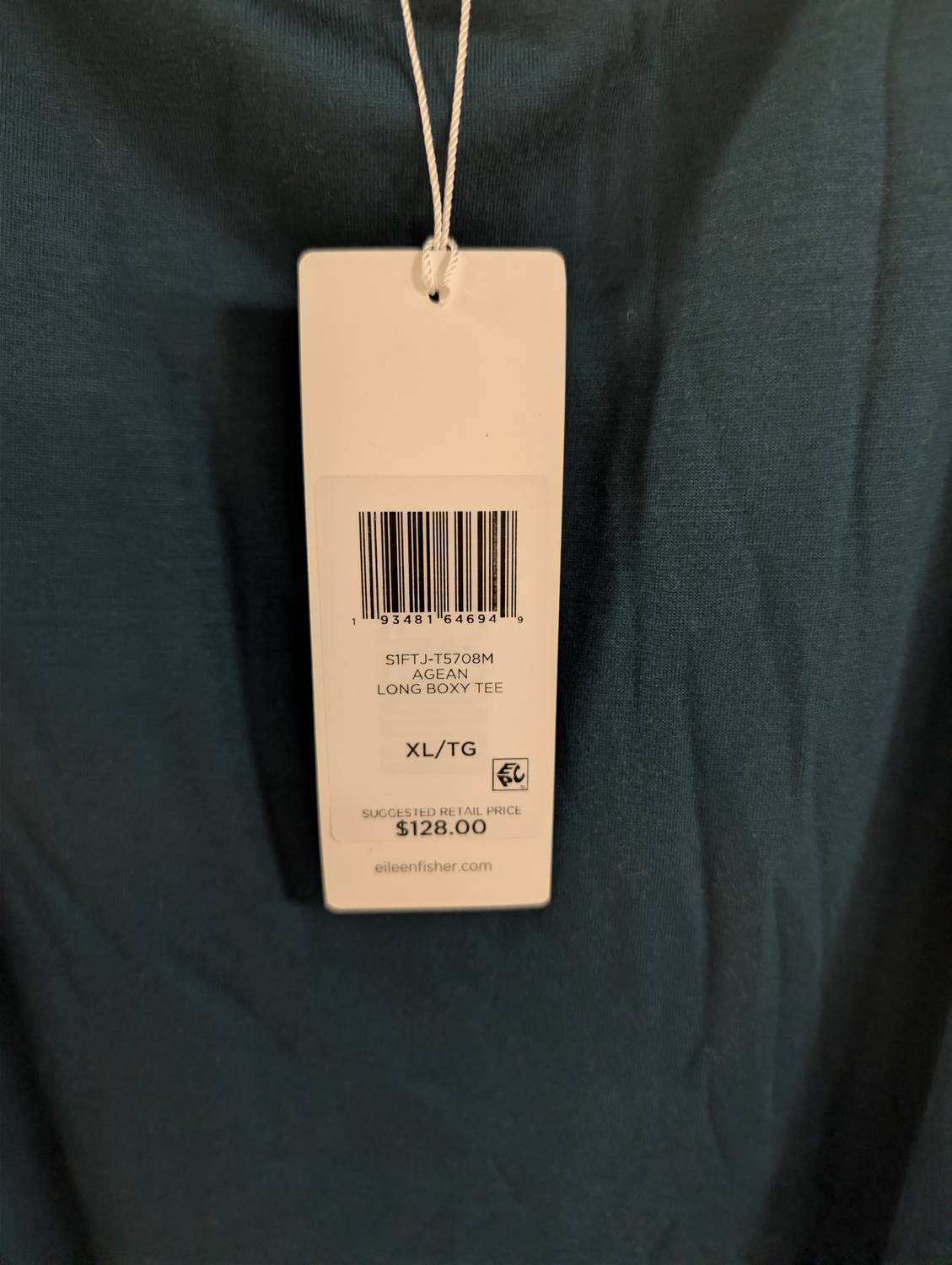 Eileen Fisher - WOMEN'S LONG BOXY TEE
