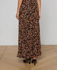 L'Agence - Torin Pleated Maxi Skirt