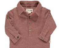 Me & Henry - Boy's Ripley Knit Romper