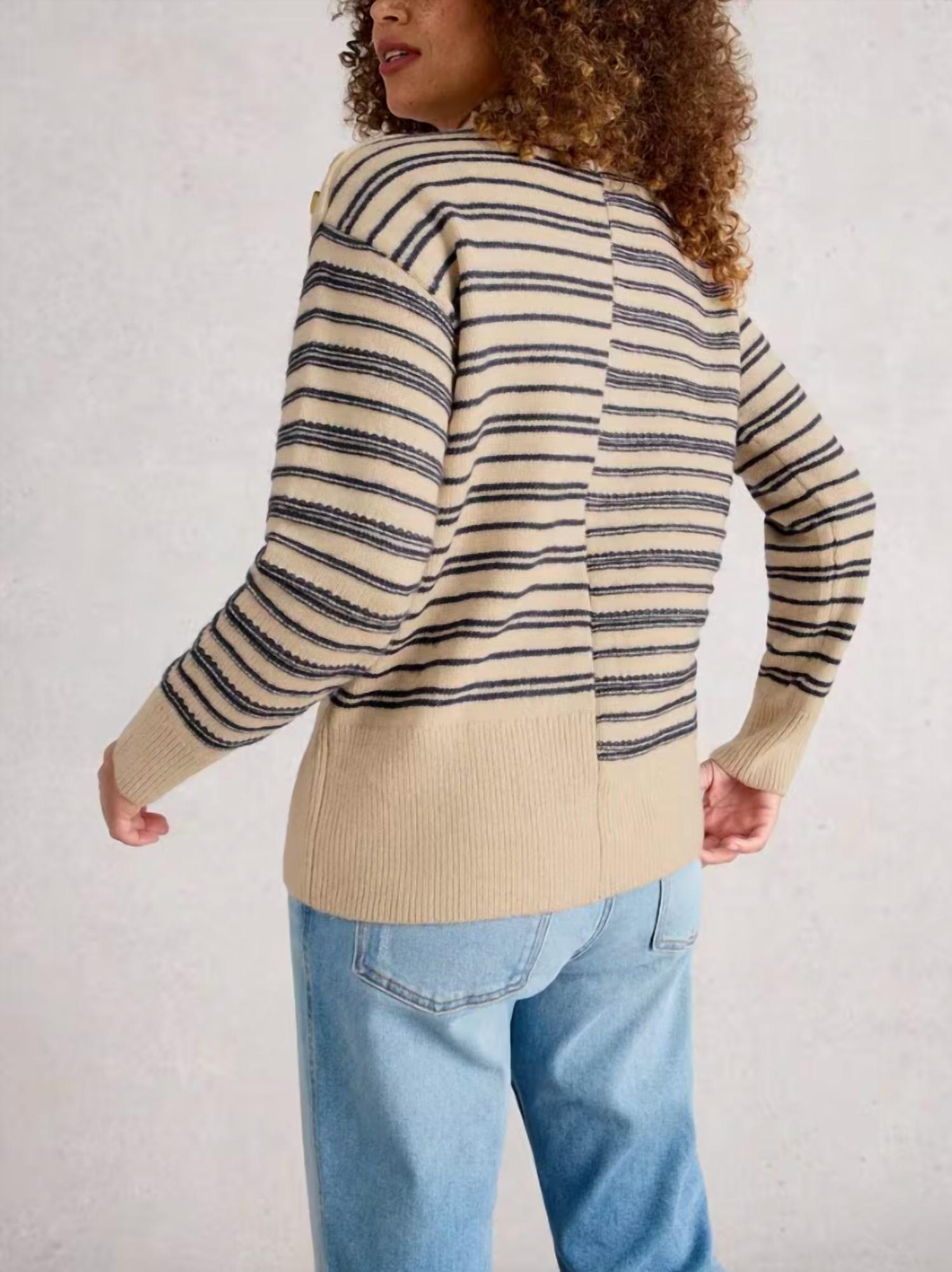 White Stuff - Mix Stripe Sweater