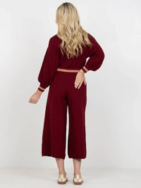 Emily Mccarthy - Teddy Crop Trouser