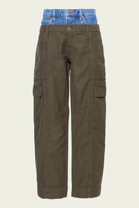 Frame - Le Mix Cargo Barrel Pants