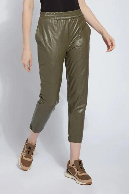 Women's Brisk Leather Jogger