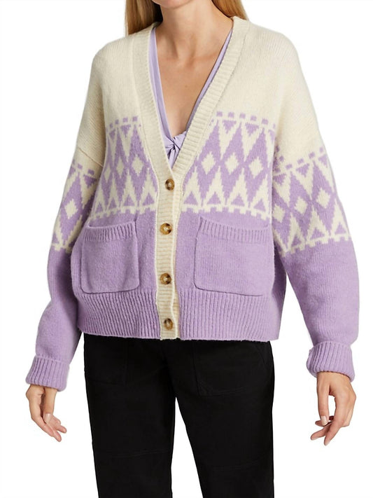 Derek Lam 10 Crosby - BONNIE FAIR ISLE CARDIGAN