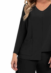 Sympli - Etch V-neck Top