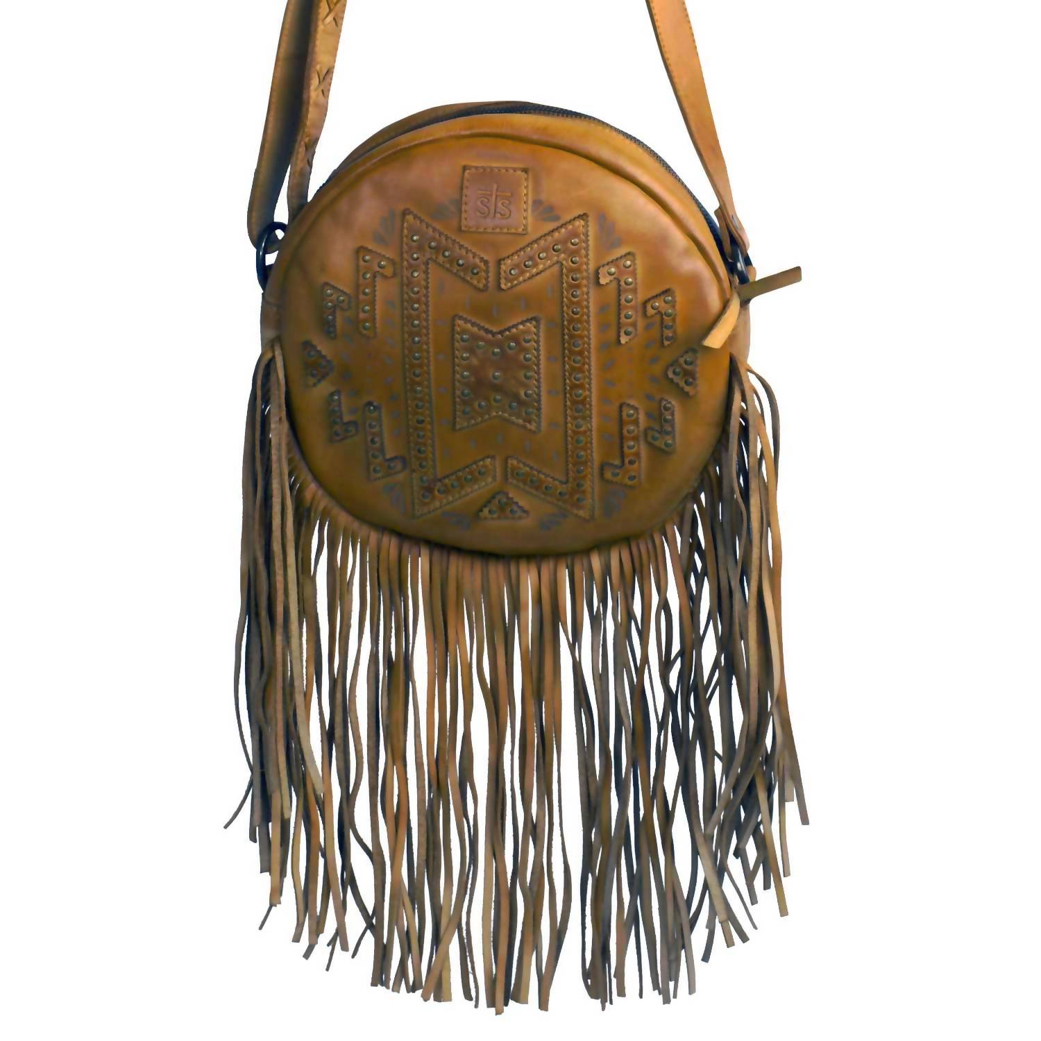 Sts Ranchwear - Women's Wayferer Sage Fringed Crossbody Bag