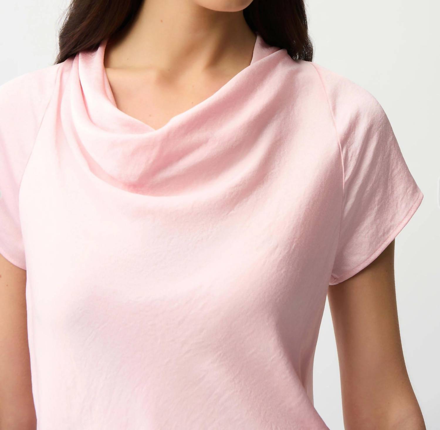 Joseph Ribkoff - Cowl Neck Satin Top