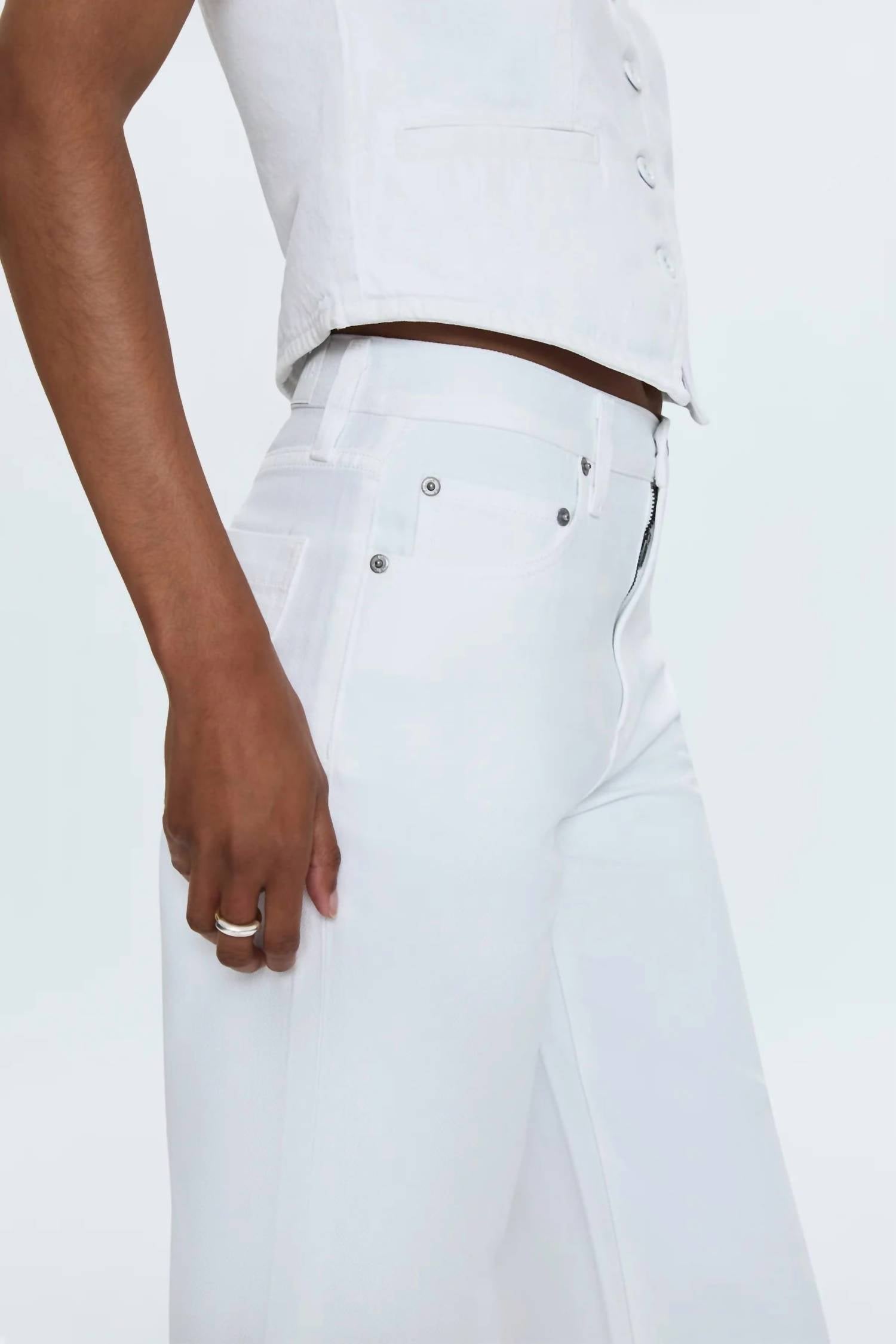 Pistola - Jadyn Low Slung Palazzo Jean