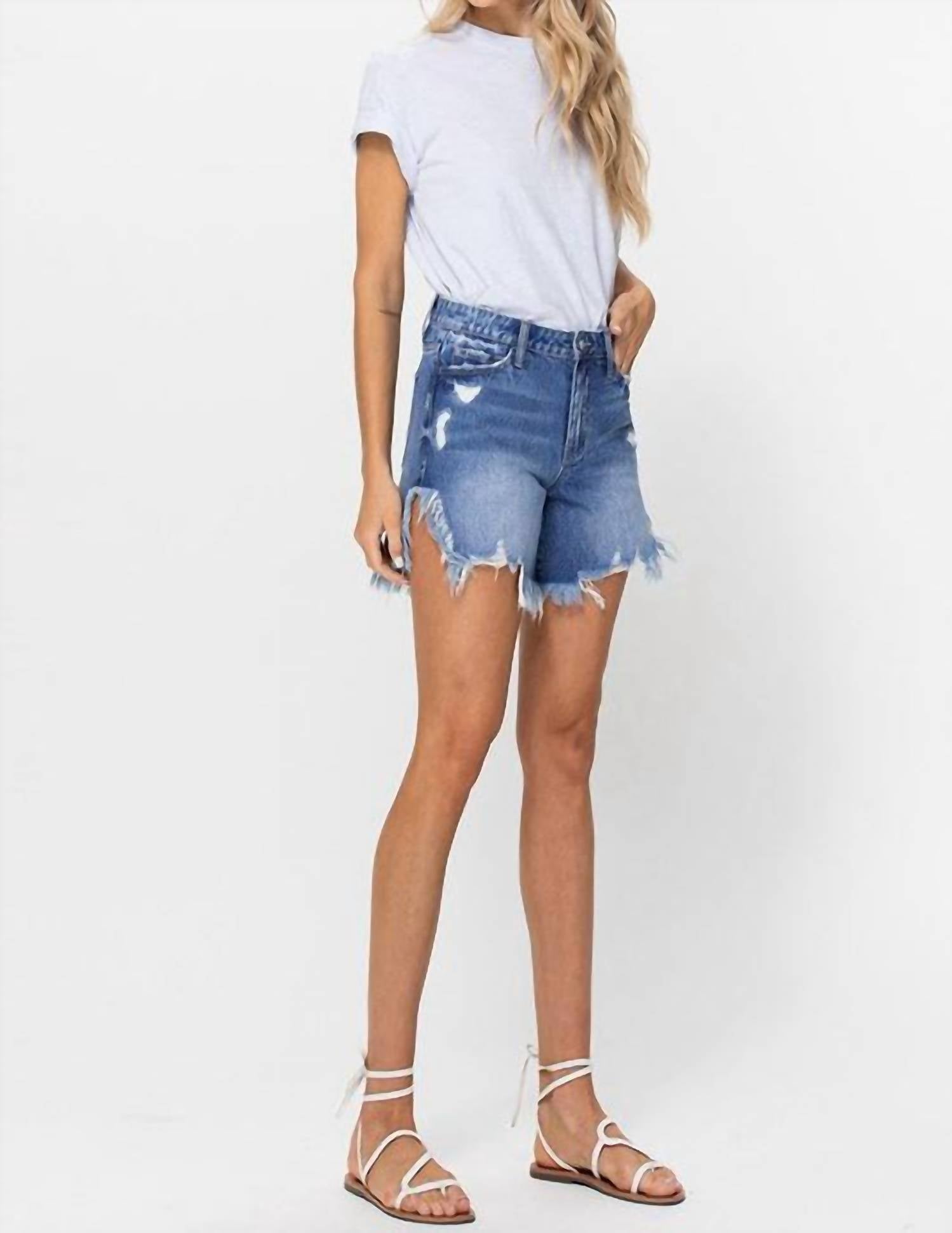 Flying Monkey - Denim Jean Shorts