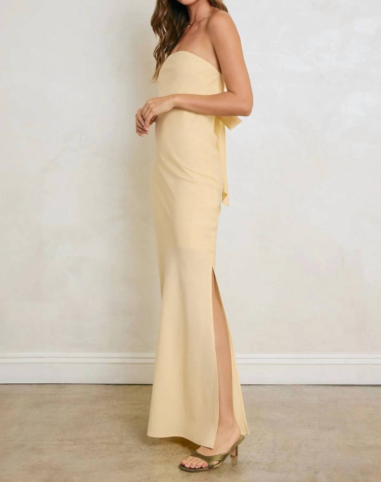 Dress Forum - Wyeth Strapless Maxi Dress