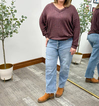 Mica Denim - Skylar Super High Straight Fit Jeans