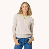 Kerri Rosenthal - Whisper Imperfect Heart Sweater