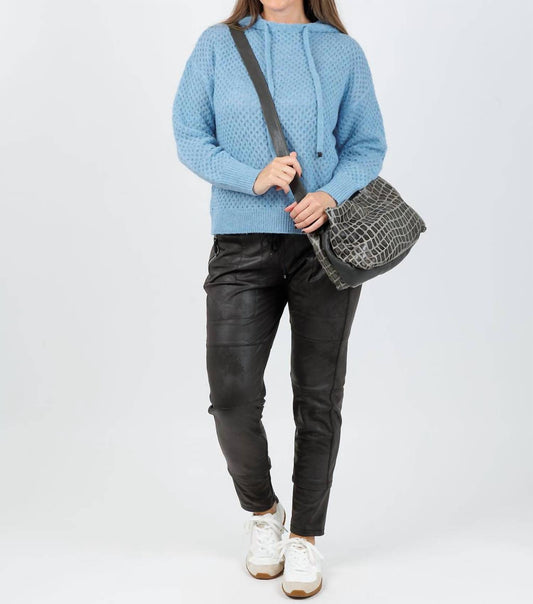 Elliott Lauren - Honeycomb Cable Stitch Hoodie