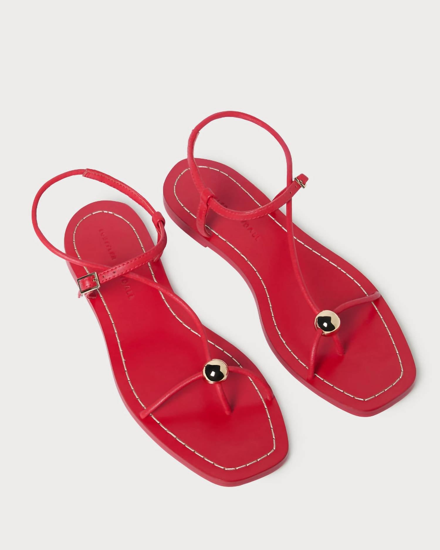 Loeffler Randall - Women's Lara Strappy Flat Sandals