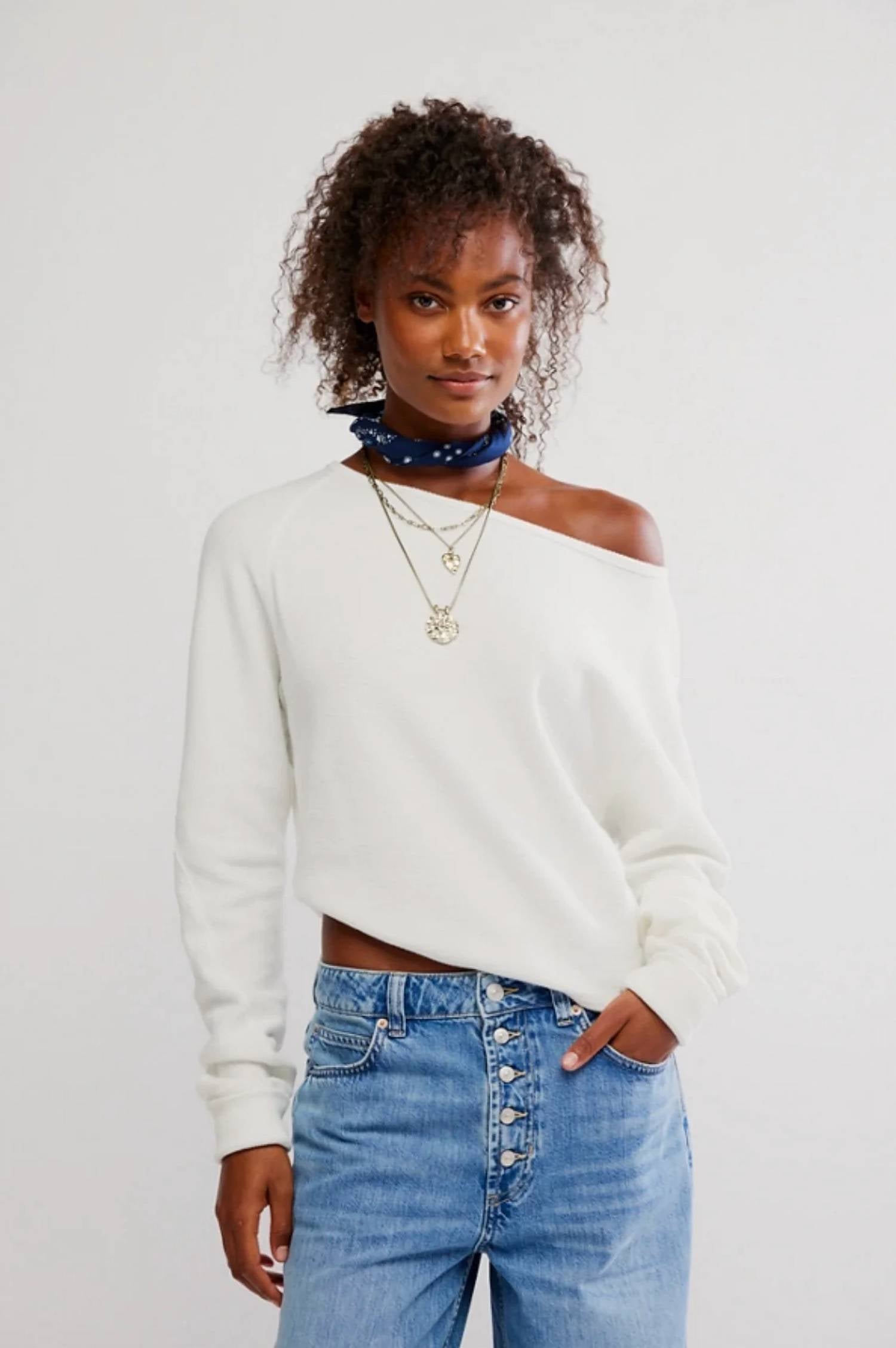 Free People - Jess Long Sleeve Top