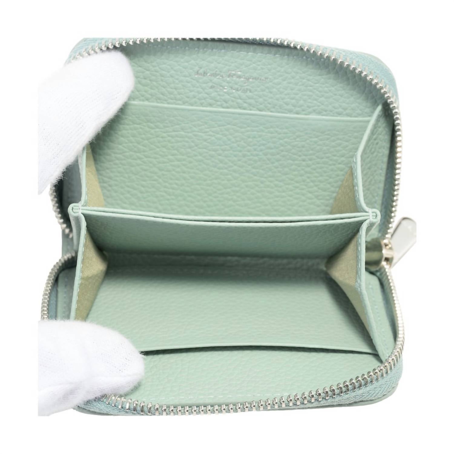 Salvatore Ferragamo - Women's Gancini Zip Wallet Card Holder