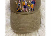 Lilyrosy Women's Kpop Demon Hunters Cap in khaki - women's hat - detail view