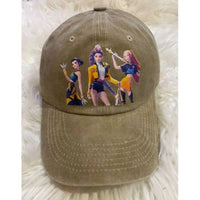 Lilyrosy Women's Kpop Demon Hunters Cap in khaki - women's hat - alternate view