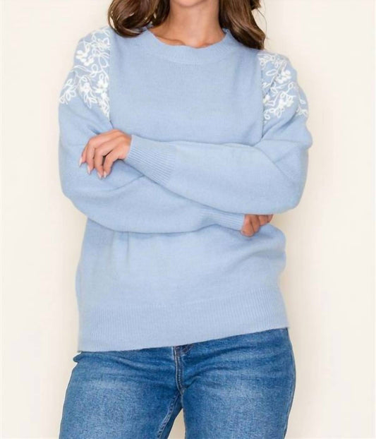 Staccato - Angela Embroidered Sweater